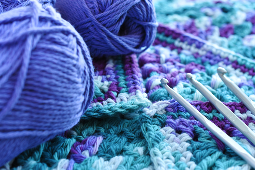 colorful crochet